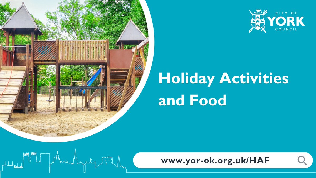 CityofYork's tweet photo. Holiday Activities with Food (HAF) provide fun activities and healthy meals for young people (between 4 and 16) who get free school meals, or young people with special education needs and disabilities (SEND).
Find out more at https://t.co/MdFk0zhaQp.
#HelpForParents https://t.co/lRUbFQgvby
