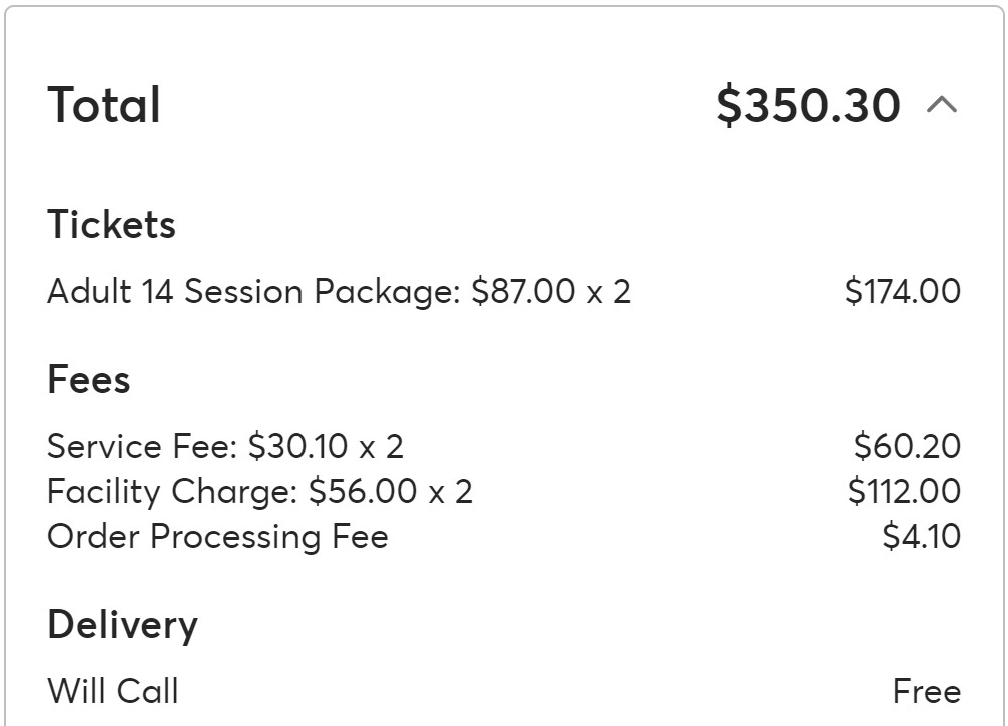 Writer_Gene's tweet photo. I think that I shall never see
charges hated as ticket fees.
>Homage to Joyce Kilmer's poem "Trees"

Fees were more than the ticket price.
@finticketfees https://t.co/cUYN8eFJ9b