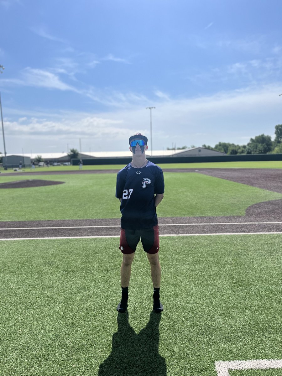 FiveToolOK's tweet photo. F: @USAPrimeOK 16U Schroyer 10, Oklahoma Express Irvin 4
PoG: @zhale44 2-4, 2B, 6 RBI
Notable: @SchroyerCayden 1-3, RBI, 3R, 2 SB https://t.co/8BgZSQ0vnm