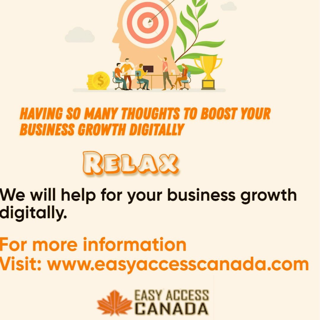 o you own a business? You can promote your business with us for FREE.
Visit easyaccesscanada.com & add your business there.

#digitalmarketing #digital #onlinemarketing #onlinemarketingstrategies #promoting #promotingbusiness #business