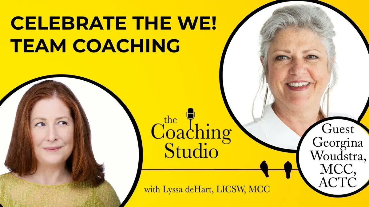 Don't miss Georgina as we dive into the power of Team Coaching! Georgina shares how to stay a coach and empower teams. Team coaching takes a coach able to hold space. The #podcast for #Coaches about Coaching Mastery. bit.ly/3H8Jb1w 

#teamcoaching #coachingorganizations