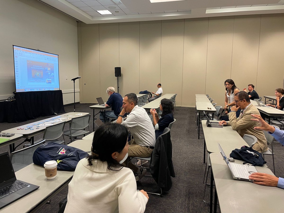 EO_OPEN_SCIENCE's tweet image. Starting now, at @igarss , the @esa, @NASA and @JAXA_en  tutorial on how to do storytelling using satellite data and eodashboard.org📖🌍

It will focus on developing and publishing end-to-end workflows using EO data🛰️Join us at room 104!#eodash
🔗2023.ieeeigarss.org/tutorials.php#…