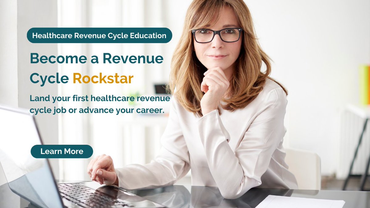 RevCycleDecoded's tweet image. 🚀 Ready for an Exciting Career Journey? Explore New Opportunities in Healthcare Revenue Cycle Management! 💼  🏥 Follow me for valuable career tips, advice, and exciting insights into this growing and lucrative career field.

#CareerOpportunities #RevenueCycle #CareerTips