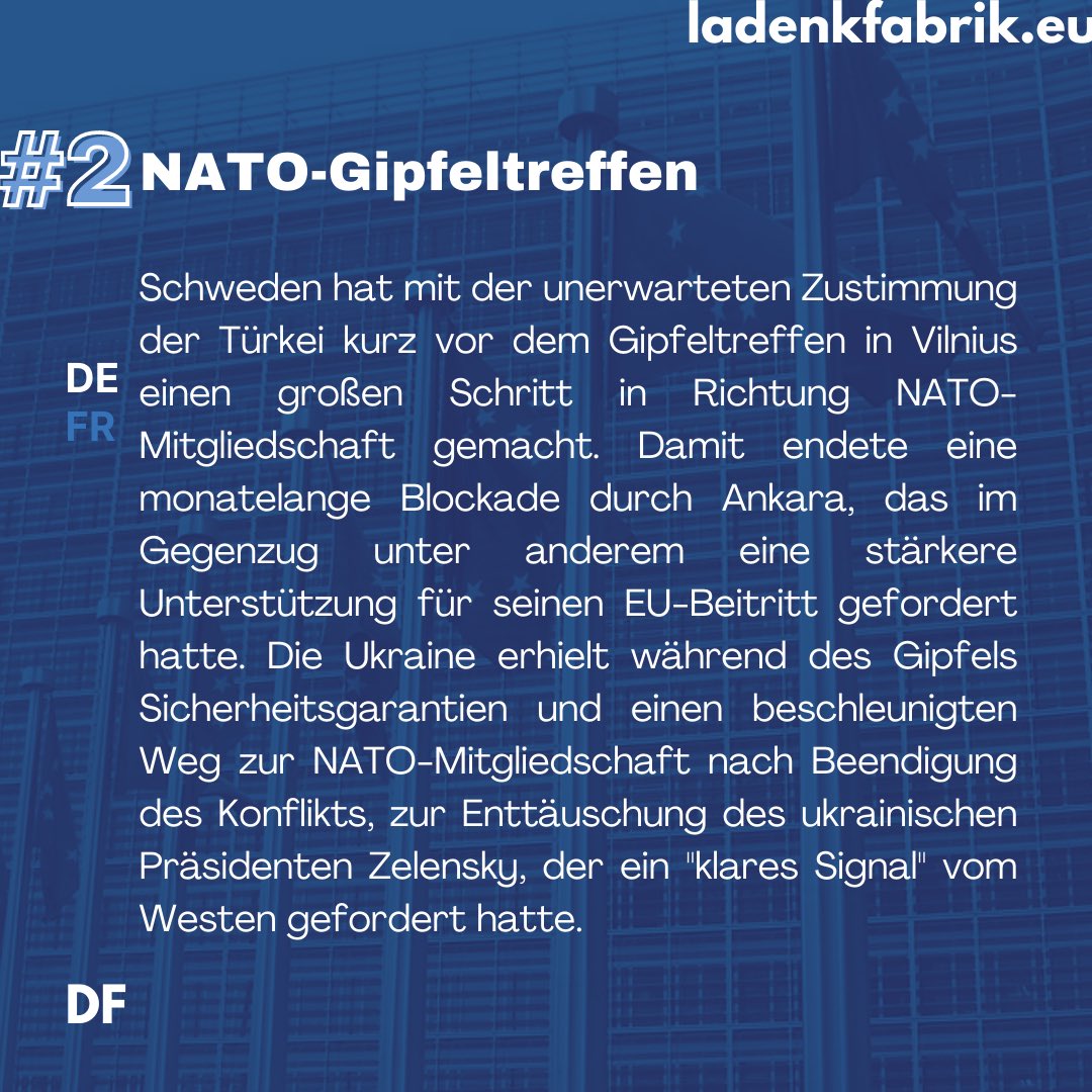 ladenkfabrik's tweet photo. 🇪🇺Eine Woche, zwei EU-News. Sonntag ist EU-Tag: le #DimanchEU. Von Adrien Becker https://t.co/3fWUv90fea
