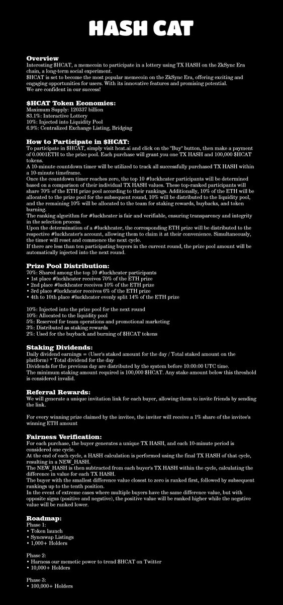 HCat_ai's tweet image. #HCAT This is our whitepaper：