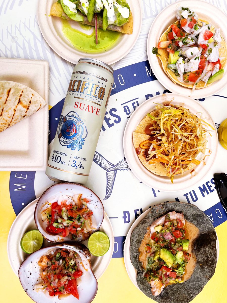 Este fin de semana, Pacífico celebró la tercera edición de su Mercado Reyes Đ el Pacífico. ¿Antojo de mariscos y chelita? Todavía puedes lanzarte a disfrutarlo en General Prim a partir de las 12:00 pm. 🍻🍤 (Recuerda registrarte previamente).