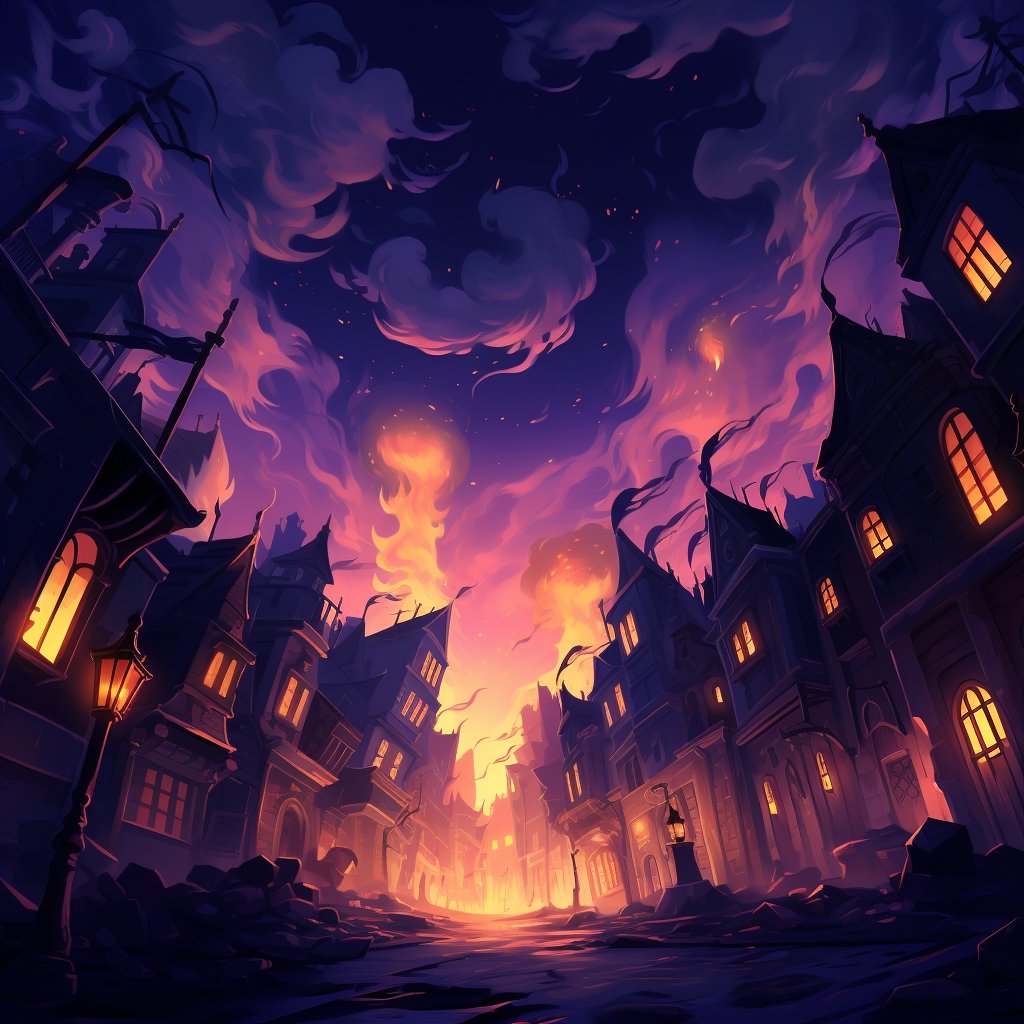 The terrifying SoulEaters have started to attack the outer lands, causing massive fires everywhere. Now, they're heading towards the cities, leaving destruction in their wake. 

<a href="/LittleGhostsNFT/">LittleGhosts 👻</a>, get ready for what's coming. Brace yourselves as chaos and flames approach. 👻🔥