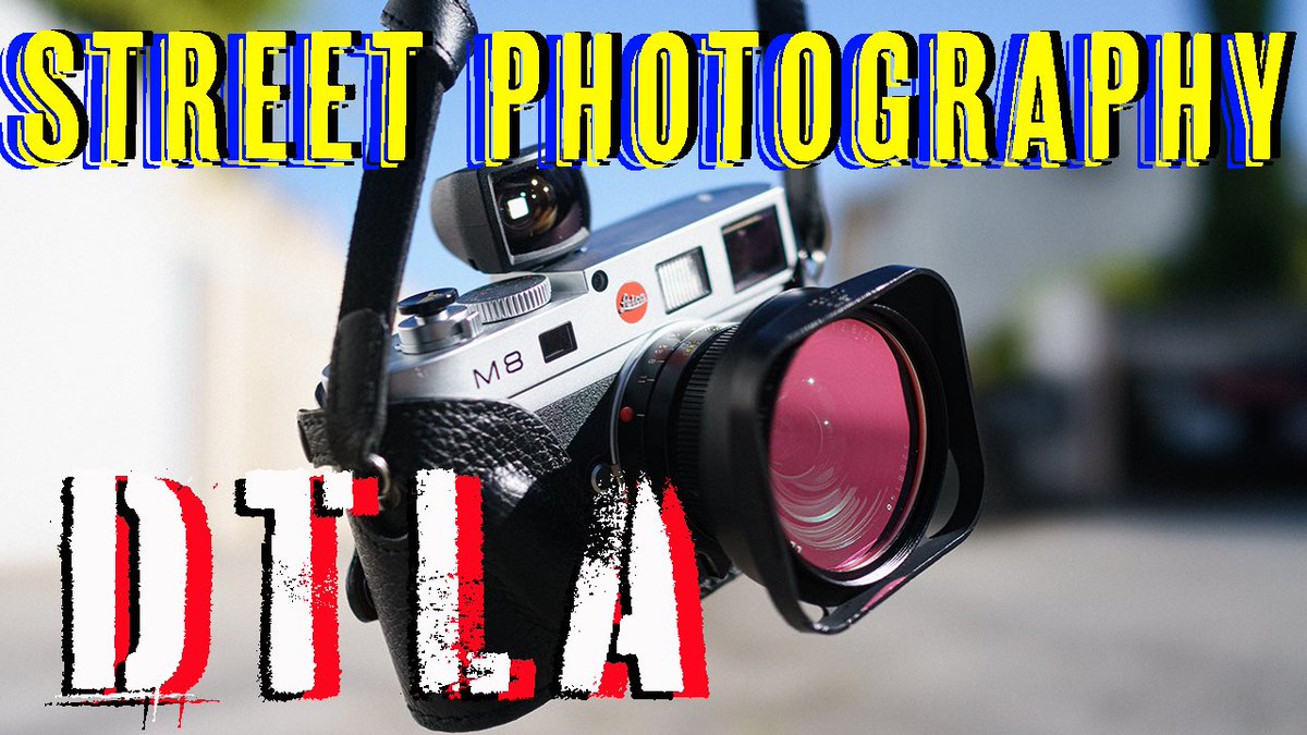 #NowPlaying 3 Days of Street in Downtown Los Angeles! youtu.be/AOqbRNxp75U

#dtla #streetphotography #dtla