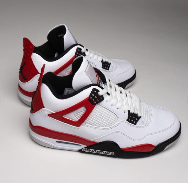 Air Jordan 4 'Red Cement' 🌹 Releasing Sep. 9th 🗓️ Retail: $210 💰