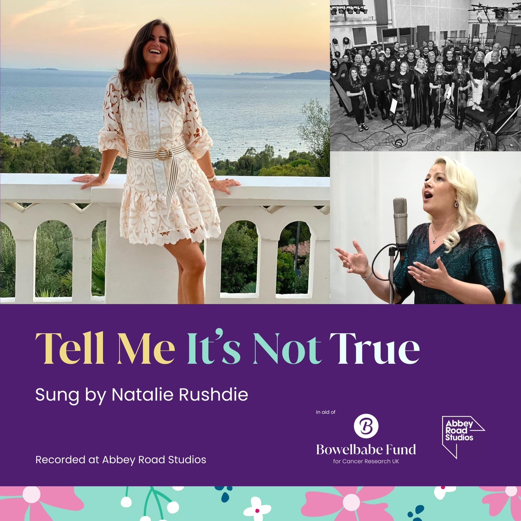 🎶<a href="/natalierushdie/">Natalie Rushdie</a> 's powerful charity single "Tell Me It's Not True", released in memory of Dame Deborah James, is out now. \classicalcrossovermagazine.us/natalie-rushdi… 

<a href="/BowelbabeF/">The Bowelbabe Fund</a> #bowelbabefund <a href="/natalierushdie/">Natalie Rushdie</a>