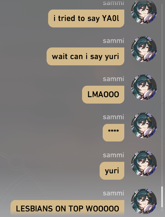 yaoi has been eradicated from honkai star rail