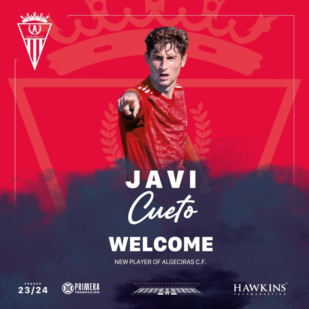 Algecirascf_ENG's tweet photo. SIGNED 🚨

📣 Javi Cueto, New player of Algeciras C.F.

Welcome home! 🔴⚪️

#madetowin #wearegrowingtogether #thisisacf 

https://t.co/iUSdi5WCgD https://t.co/Eb7XohLa4H