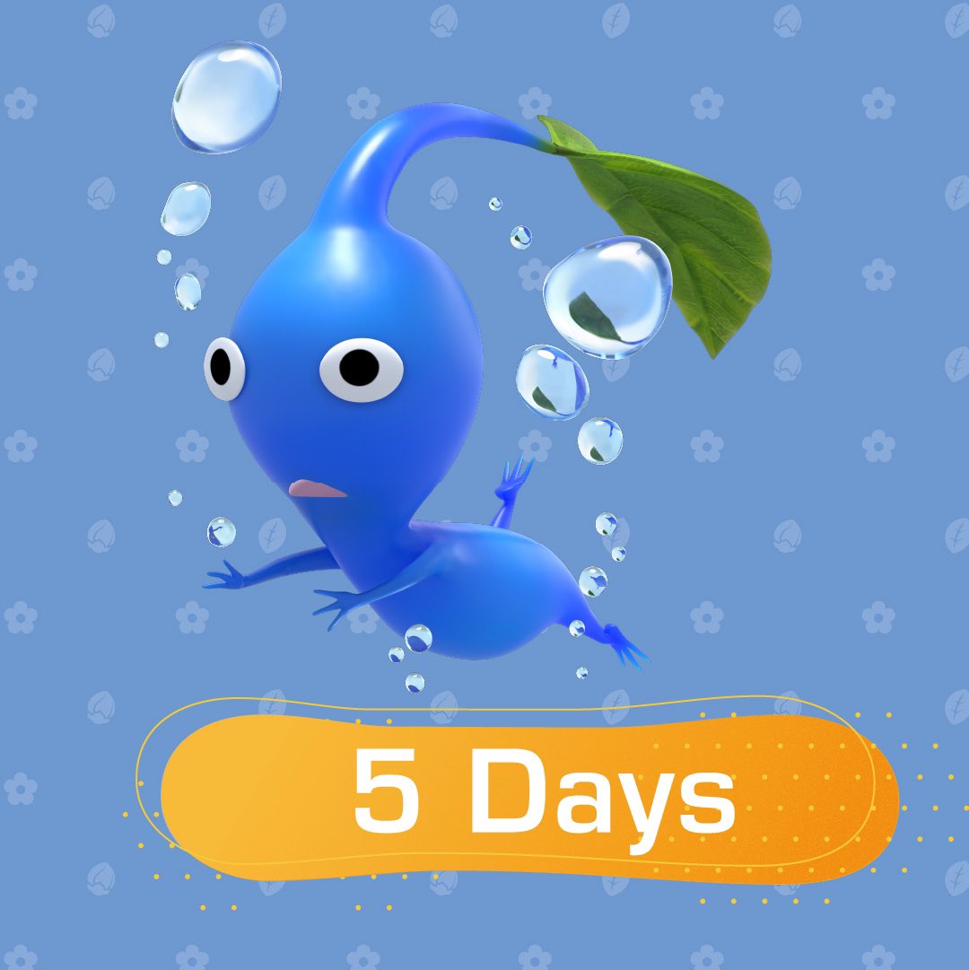 5 DAYS! This is the last weekend ever without Pikmin 4. After a 10 year wait, we will finally obtain the sequel to Pikmin 3. Pikmin is an in-house Nintendo series—just like The Legend of Zelda, Mario, Animal Crossing, Splatoon, and MORE! Pikmin 4 hits Nintendo Switch on July 21! https://t.co/ykePSxeoGh