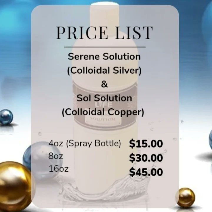 Anulife37_'s tweet photo. Over 650 diseases and complications can be cured by colloidal silver. To purchase any comment or dm me. https://t.co/f8Ij5PmXY5