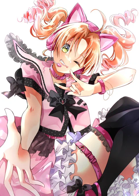 ツインロール×セーラー衣装のアイドルちゃん
