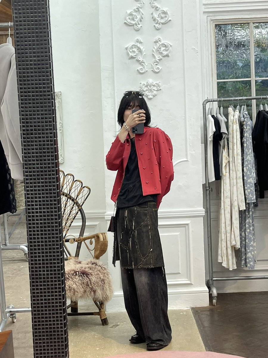T44731980's tweet photo. MASU 24ss展示会行ってきた。
パンツカッコ良すぎてオーダーしちゃったよ https://t.co/L9dc8olBd2