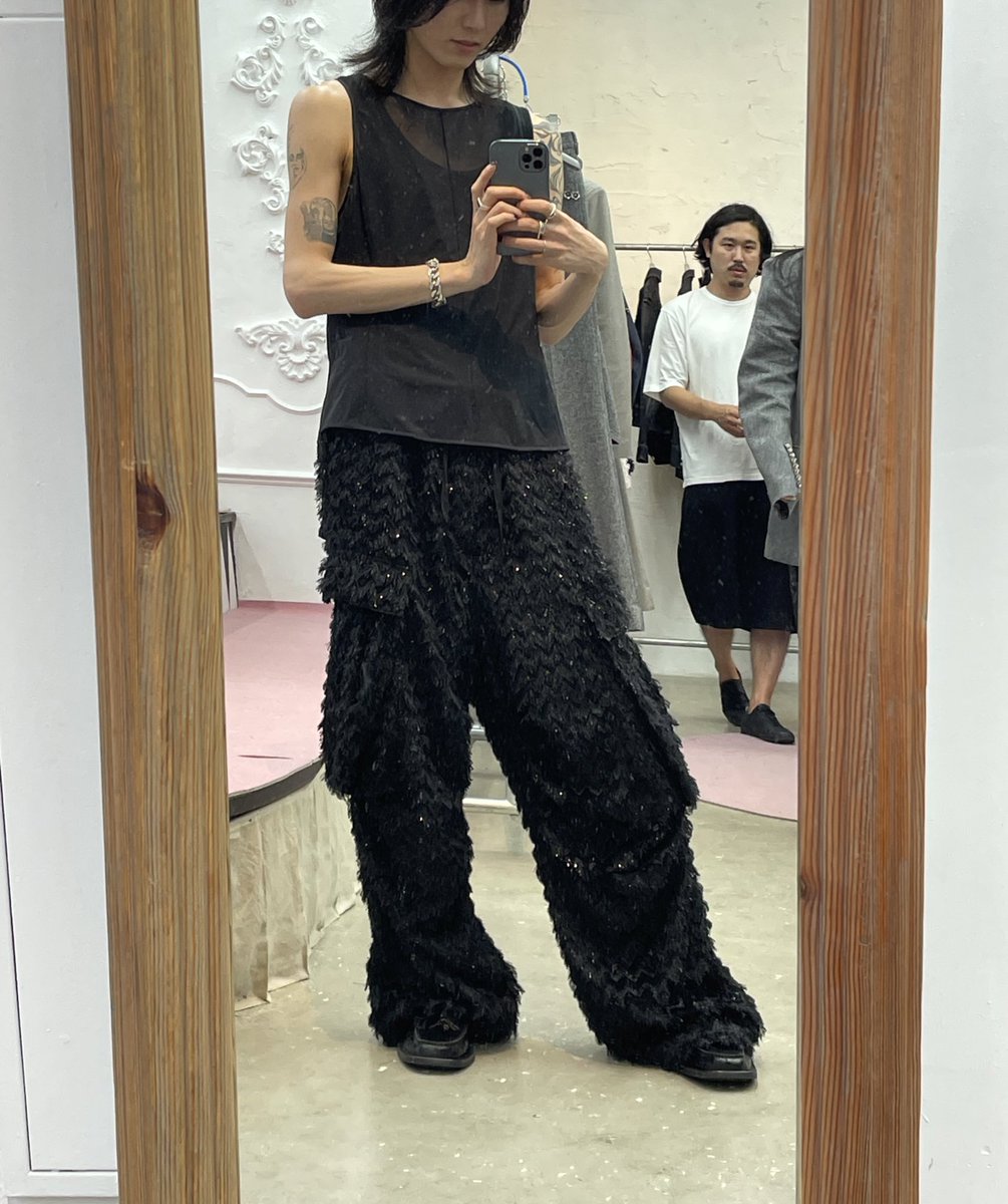T44731980's tweet photo. MASU 24ss展示会行ってきた。
パンツカッコ良すぎてオーダーしちゃったよ https://t.co/L9dc8olBd2