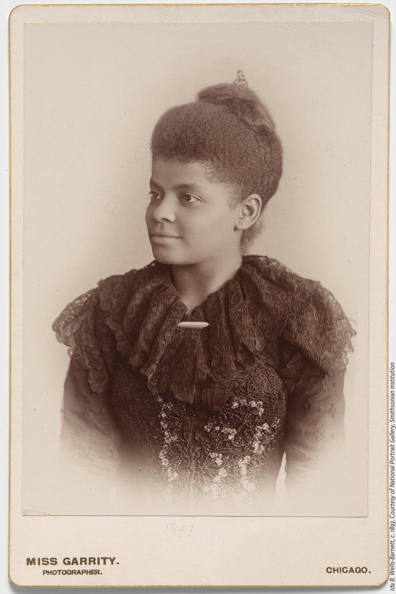 #OTD in 1862, journalist & civil rights activist Ida B. Wells was born in Holly Springs, MS. Wells spent her life exposing the evils of lynching and organizing for racial justice causes. Learn more about her crusade against lynching: bit.ly/2tgoahh #APeoplesJourney