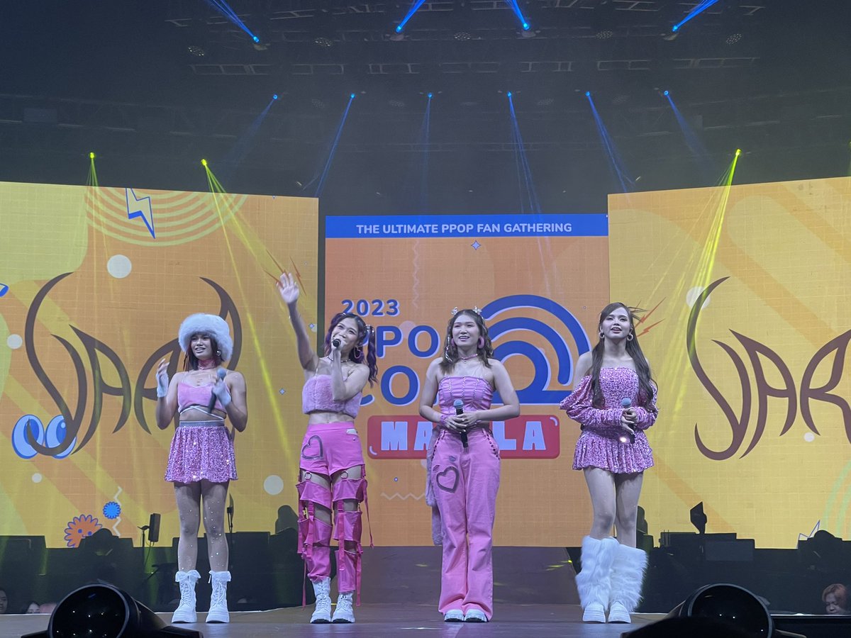 #YARA graces the PPOPCON concert stage for the first time! #PPOPCONMANILA2023