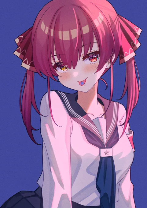 #マリンのお宝 オトナブルー