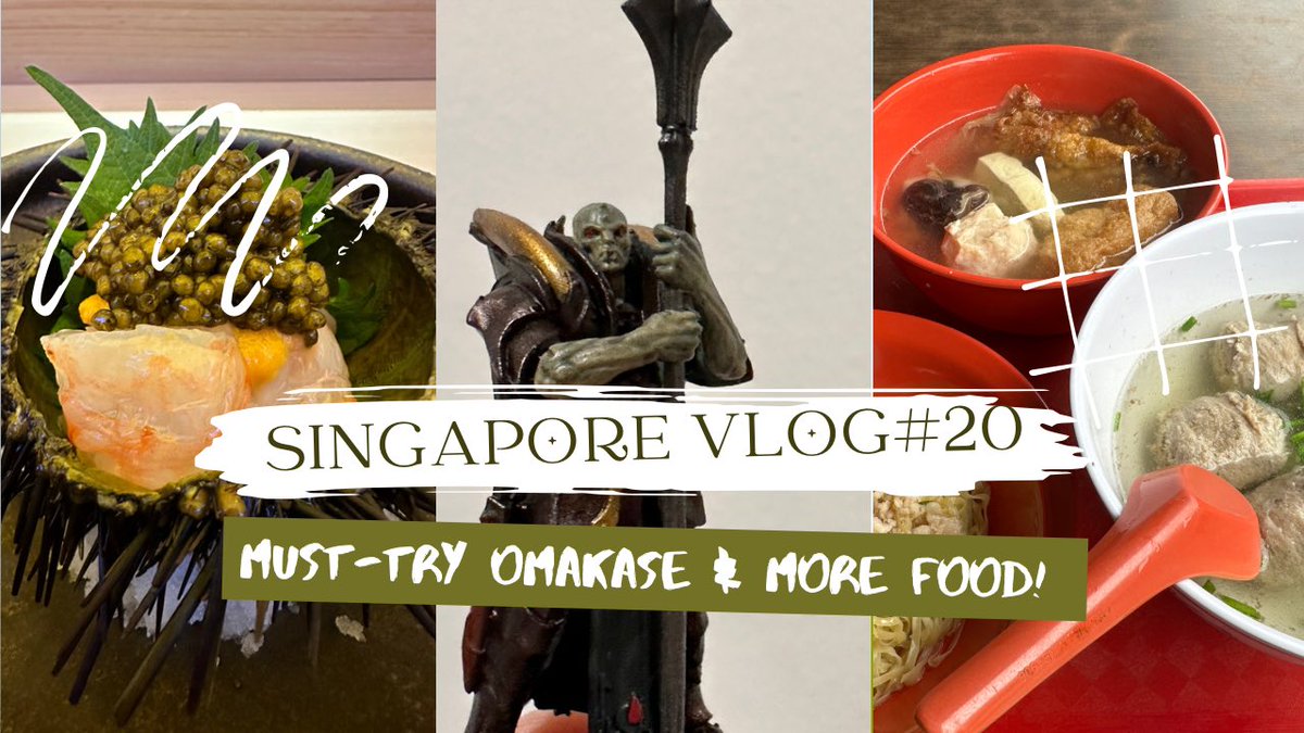 HereBeGeeks's tweet photo. Latest vlog bout daily Singapore life is out! https://t.co/EJoEJxxy8E https://t.co/KbyF8KLUC3