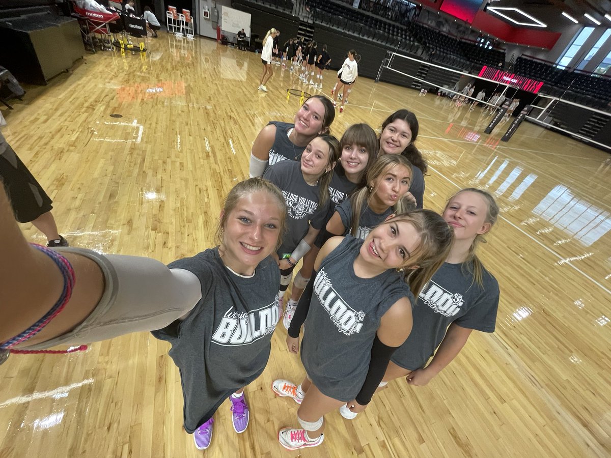 It’s a beautiful morning for volleyball!!!