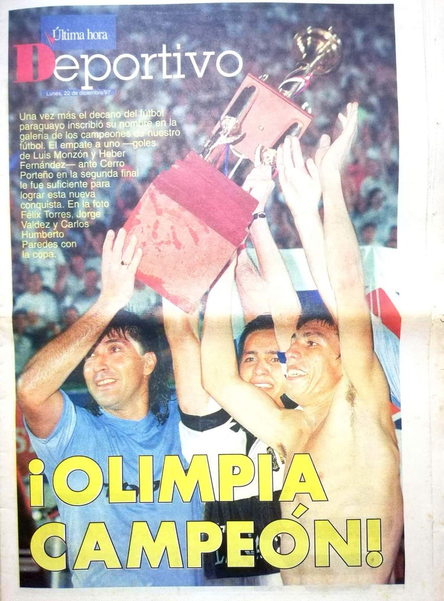 Un verdadero ídolo de la hinchada Olimpista.
Campeón con el rey 👑 de copas 

𝟭𝟵𝟵𝟱-𝟭𝟵𝟵𝟳-𝟭𝟵𝟵𝟴-𝟭𝟵𝟵𝟵-𝟮𝟬𝟭𝟭-
𝟮𝟬𝟭𝟱 👉(año de su retiro). Finalista de la copa libertadores 2013 🥈
Hoy en el día de tu cumpleaños 🎉🎉 que pases un excelente día 🎂.