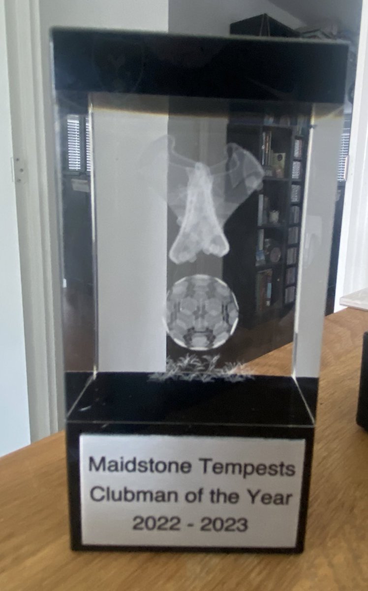 Feel proud and honoured to get the clubman award from <a href="/WeAreTempests/">Maidstone Tempests FC</a> and a goal in the final game last season too, time to retire 🤔🤔