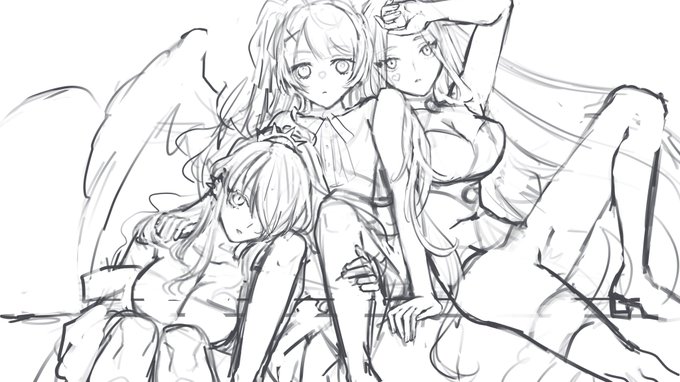 息抜きに落書きしてたろりころ