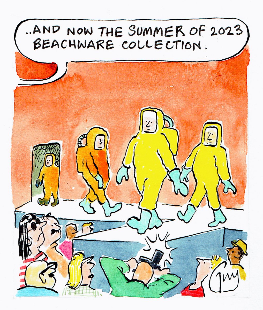 My cartoon for Monday's @MetroUK @MetroPicDesk @Feargal_Sharkey #SewageScandal #beach #surfersagainstsewage