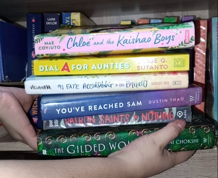 LittleRed_Dress's tweet photo. #DiscoverAsianReads well this is a @_FullyBooked prompt I loved as someone who loves #ownvoices and #diversifyyourbookshelves #diversifyyourreading , I had to do it! And these are books by #AsianAuthors / #AsianDiaspora Authors I will never shut up about. #bookrecommendations https://t.co/m2TomNzgfy