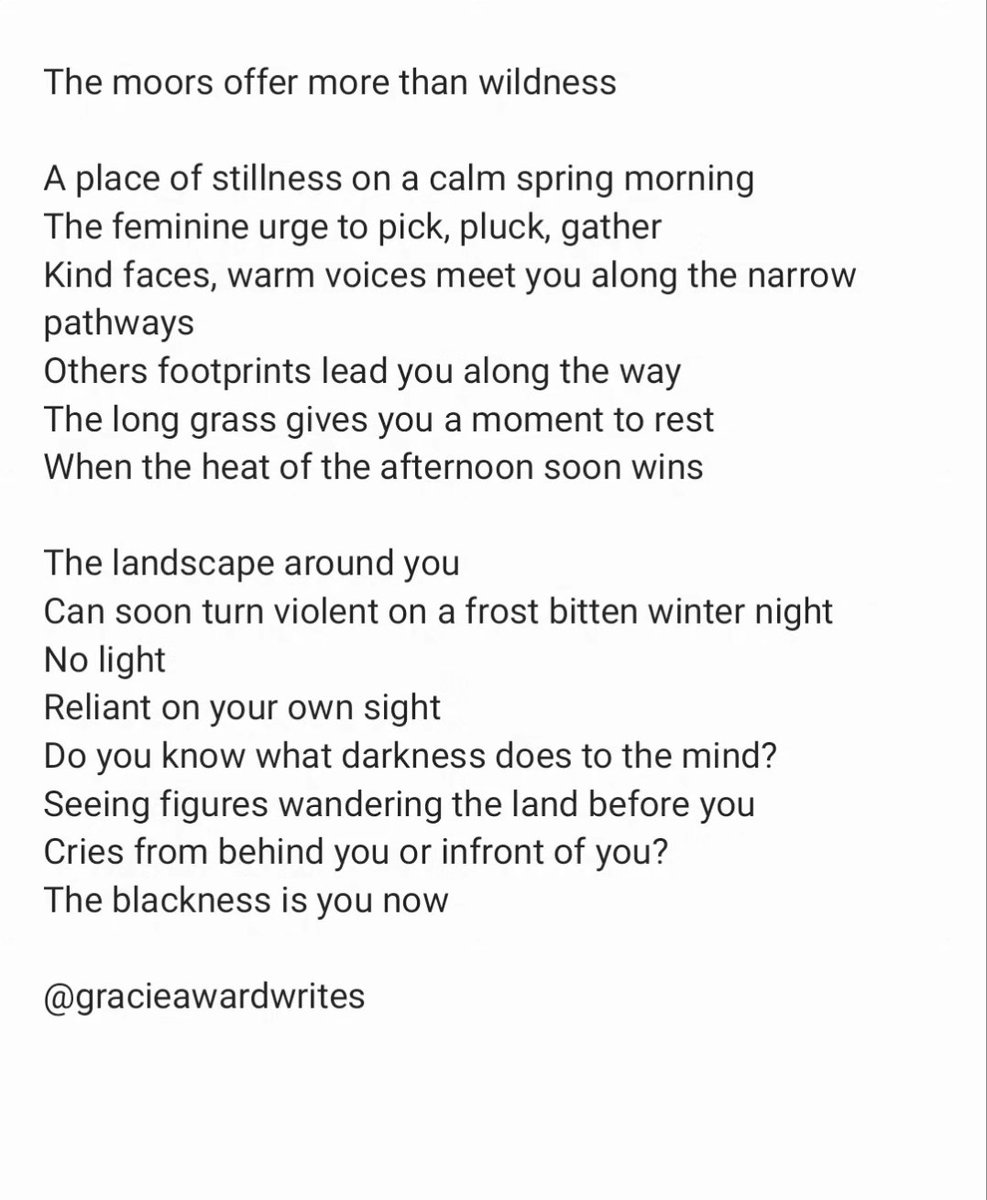 A poem about the Brontë sisters and the moors that inspired them ✨️ 
#poetrycommunity #PoemADay #brontësisters #Yorkshiremoors #WritingCommunity