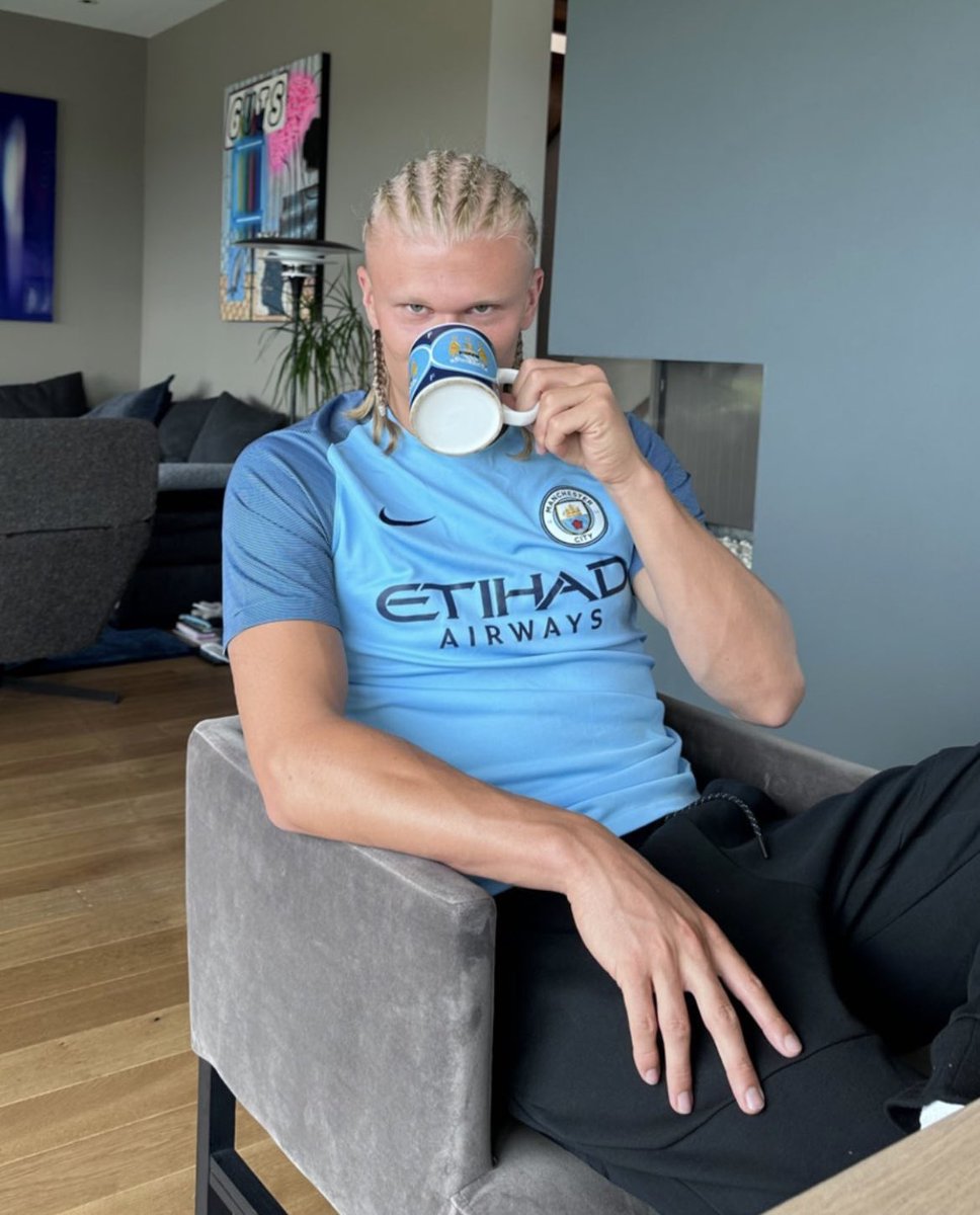 Erling Haaland via IG ☕️