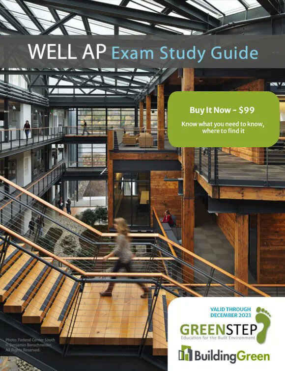 bglive's tweet photo. Still want that WELL AP accreditation? We can help. Get accredited now. With our WELL AP study guide, you'll know what you need to know, where to look for it, and what to remember. We've done the digging for you. Access our sale price here! https://t.co/6g7cUdTdAF
#WELL #WELLAP https://t.co/ROoEEabCxp