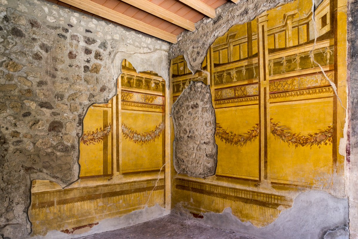 pompeii_sites's tweet photo. Inaugurata oggi 16 luglio la Casa delle Nozze d’argento (Regio V, Insula 2, civico i) uno degli esempi più maestosi e raffinati di abitazione delle classi agiate di Pompei. https://t.co/QMczsPTMXR