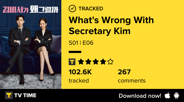 hungryandhappy's tweet photo. I've just watched episode S01 | E06 of What's Wrong With Secretary Kim!  https://t.co/zMZGq4OX5U #tvtime https://t.co/OVQlR9hnjg