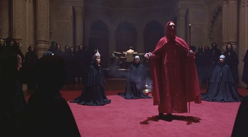 filmstofilms_'s tweet photo. Stanley Kubrick’s “EYES WIDE SHUT” was released on this day 24 years ago. https://t.co/qw8zWbfGvt
