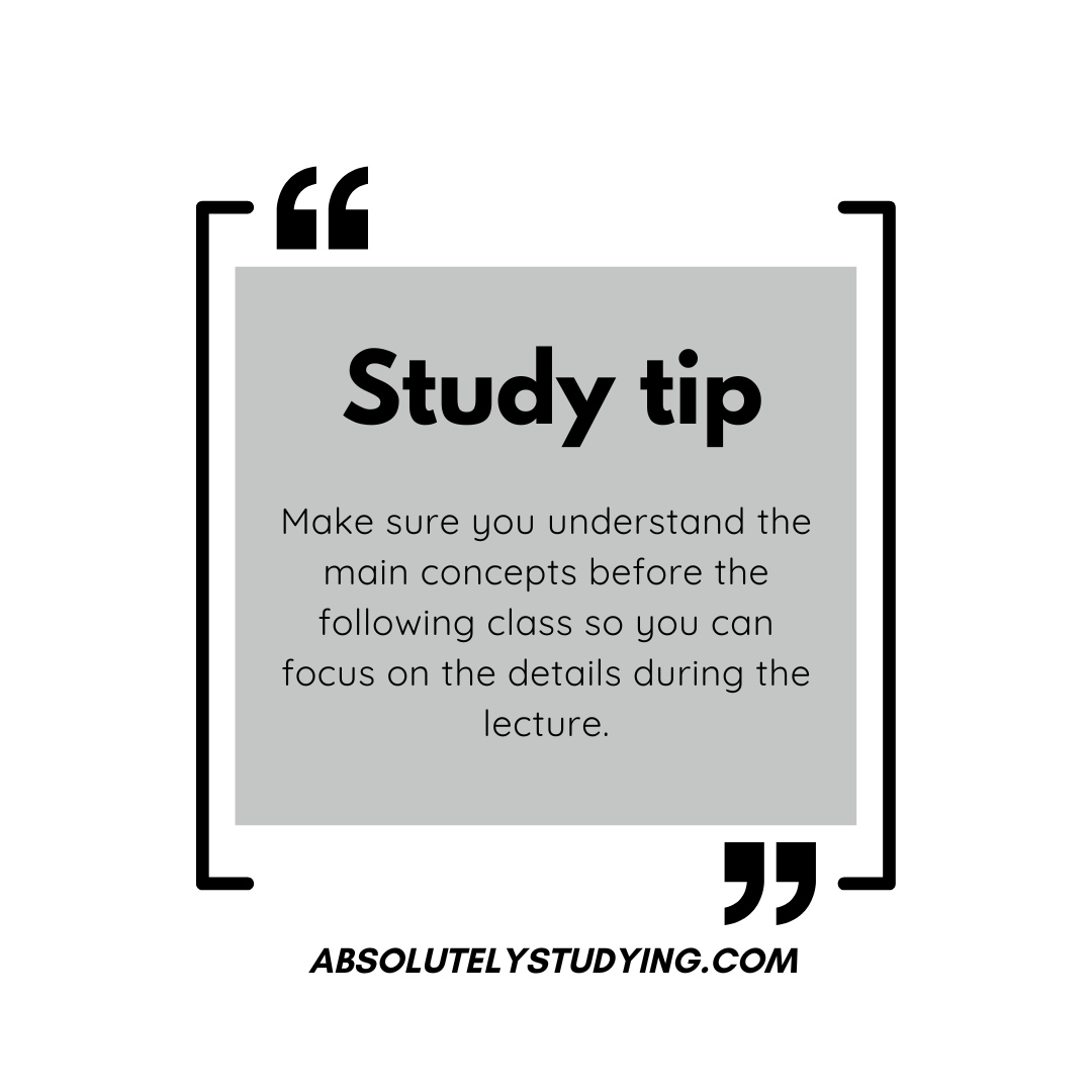 AbsolutelyStudy's tweet image. Getting ahead of the game can be tough, but don&apos;t worry – understanding the main concepts gives you a head start! Learning to identify the core ideas can help you stay ahead of the curve and succeed in your studies. 

#studytips #studystrategy #studyharder