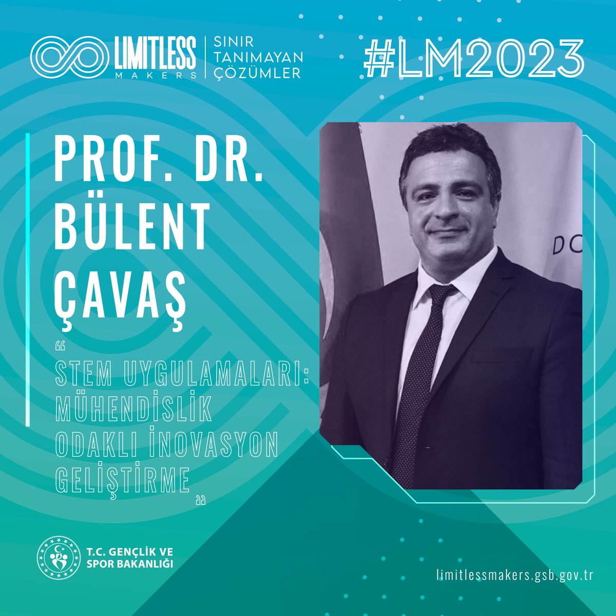 Prof. Dr. Bülent Çavaş’ın “STEM Uygulamaları: Mühendislik Odaklı İnovasyon Geliştirme” dersiyle haftaya hızlı bir başlangıç yapıyoruz!

#lm2023 #gsb #limitlessmakers

<a href="/gencliksporbak/">Gençlik ve Spor Bakanlığı 🇹🇷</a> @oa_bak