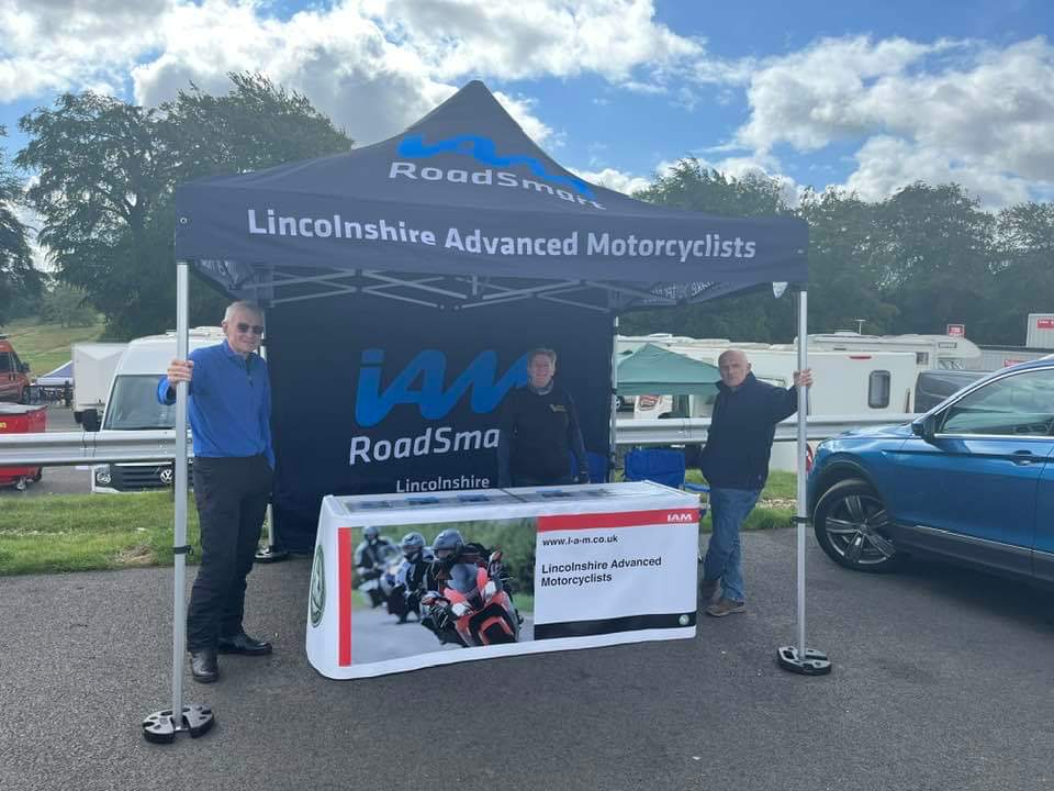 At Cadwell Park for Suzuki Live event for the weekend getting the <a href="/IAMRoadSmart/">IAM RoadSmart</a> word out there.