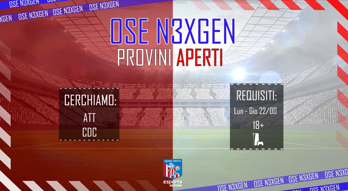 Proviniamo da domani 17/07/23 ore 22:00.

MODULO: 3.4.1.2
CONSOLE: Ps5

COMPETIZIONI: 
Btw
Vpg
Pgs

Entra se interessato: 
chat.whatsapp.com/KnEzq0ZDu3RL8p…

<a href="/HouseOfProClub/">H𝕠𝕦𝕤𝕖 𝕆𝕗 P𝕣𝕠C𝕝𝕦𝕓</a> <a href="/pctransfermarkt/">🇮🇹 PRO CLUBS TRANSFERMARKT🔍</a>
<a href="/NewsProclub/">News Proclub</a> <a href="/vGamesRT/">vGamesRT 🔄</a>
<a href="/Tutto_ProClub/">Tutto ProClub</a> <a href="/RTproclub/">𝚁𝚃𝚙𝚛𝚘𝚌𝚕𝚞𝚋</a>
<a href="/NewsProclub/">News Proclub</a> @ItaliaProclub Rt gradito.