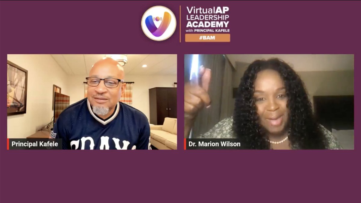 Yesterday's Virtual AP Leadership Academy (now AP &amp; NEW PRINCIPALS ACADEMY), was FIRE! District 31 (Staten Island NY) superintendent, Dr. Marion Dionne Wilson was relentless with powerful information on instructional leadership. See it here. youtube.com/@APandNewPrinc…