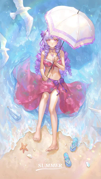 夏サロメ〜 ※タップ推奨 #サロメ百万展