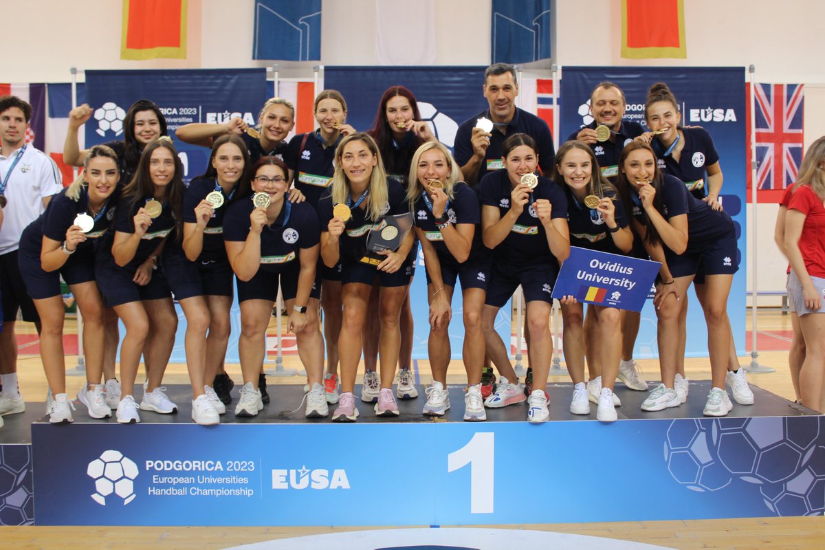EUSAHandball's tweet photo. Champions https://t.co/DBpqzzrMaN
