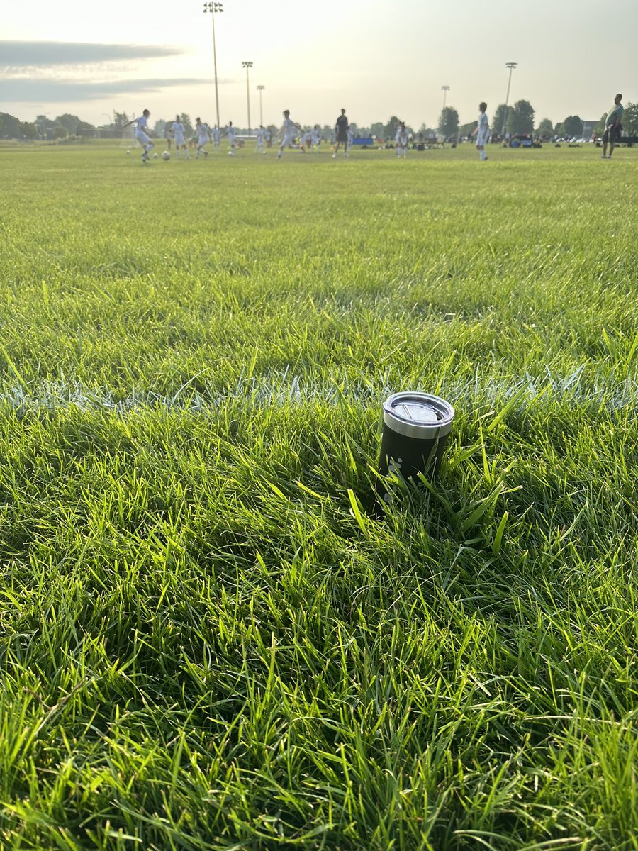 Length of the grass at a <a href="/tcslsoccer/">TCSL Soccer</a> championship game… near a sign that reads “In Pursuit of Excellence”