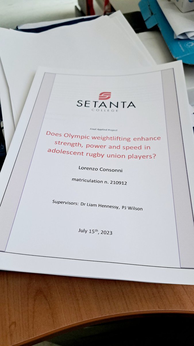 Lore_Consonni's tweet image. MSc Filnal Applied Project turned in ✔️ 

#MSc #PerformanceCoaching #AppliedProject