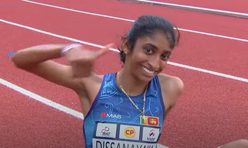 Tharushi Karunarathne, Remember the name! 

Shattering a 25-year-old record at the Asian Athletic Championship, 18 year old Tharushi Karunarathne clinched gold 🥇 in the women's 800m run with an outstanding timing of 2:00.66.!

⭕️ After Damayanthi Darsha's silver 🥈 at 200m in