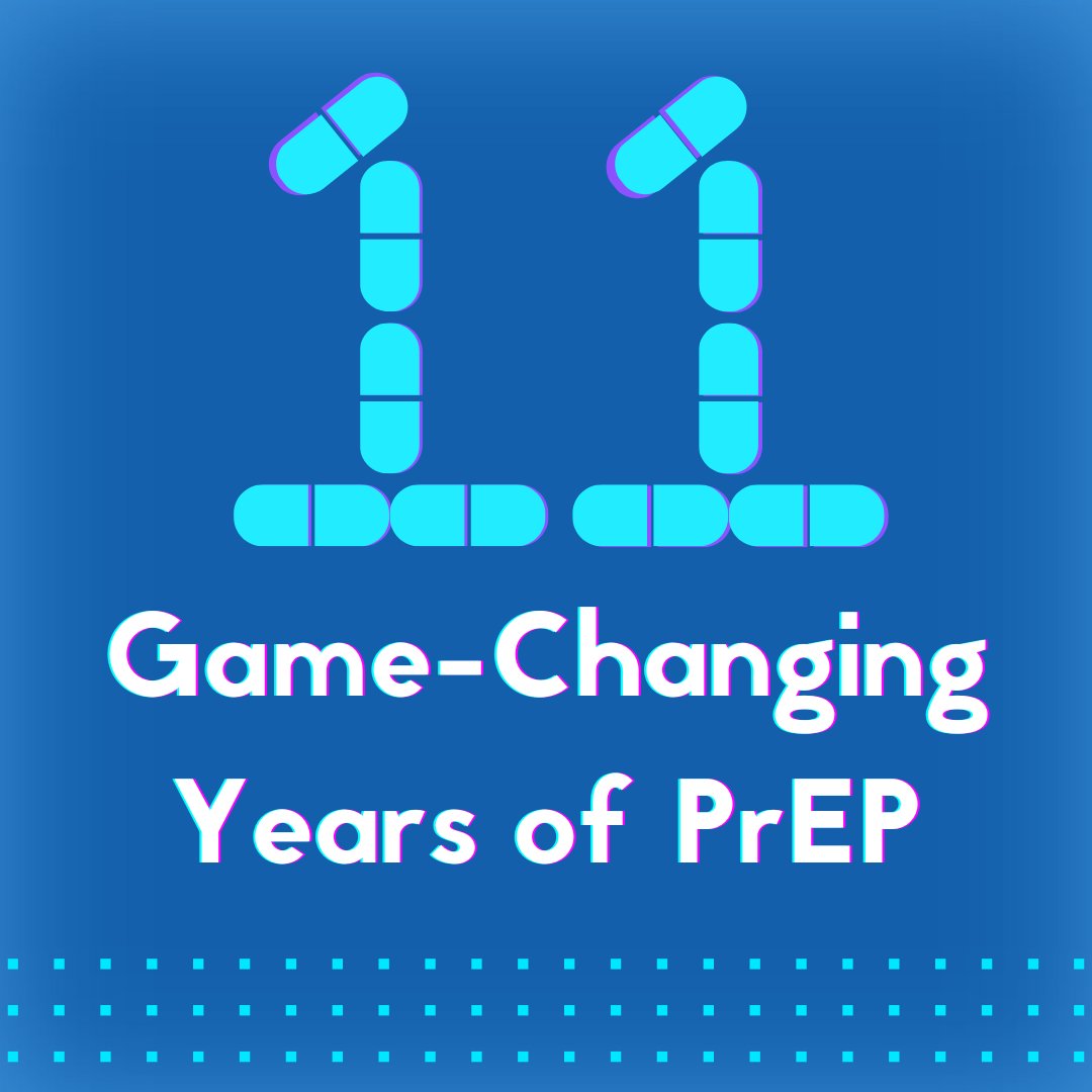 CDC_HIV's tweet image. Today marks 11 years since FDA approved PrEP for HIV prevention. 

Let&apos;s work towards eliminating stigma and making it accessible to all communities. 

Our goal is an HIV-free future! 

#PrEP #HIVPrevention