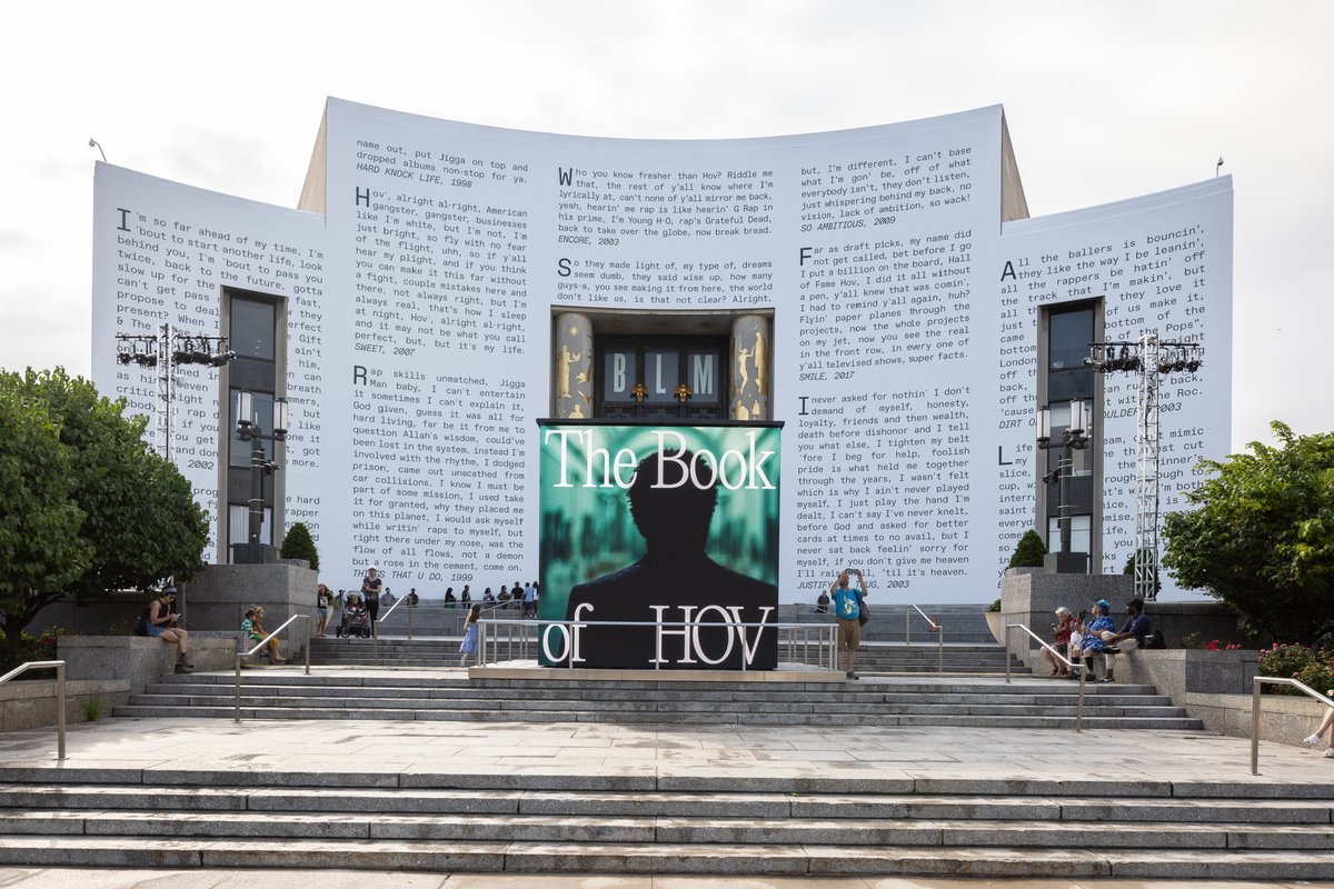 BKLYNlibrary's tweet photo. Plan your visit to see #TheBookofHOV: Central Library opens today at 1pm. Learn more about each experience in this immersive tribute exhibit. https://t.co/qMhdBX241w https://t.co/BXjTe20kVN