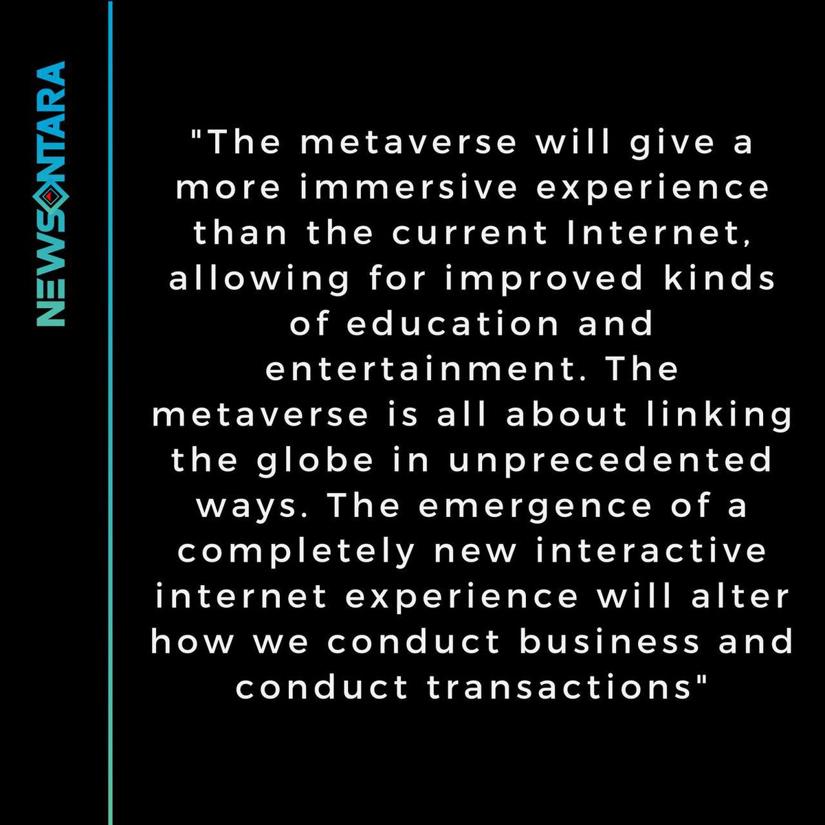 Business Value of Metaverse
#StandWithNews